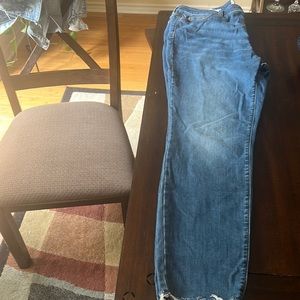 Women’s blue jeans